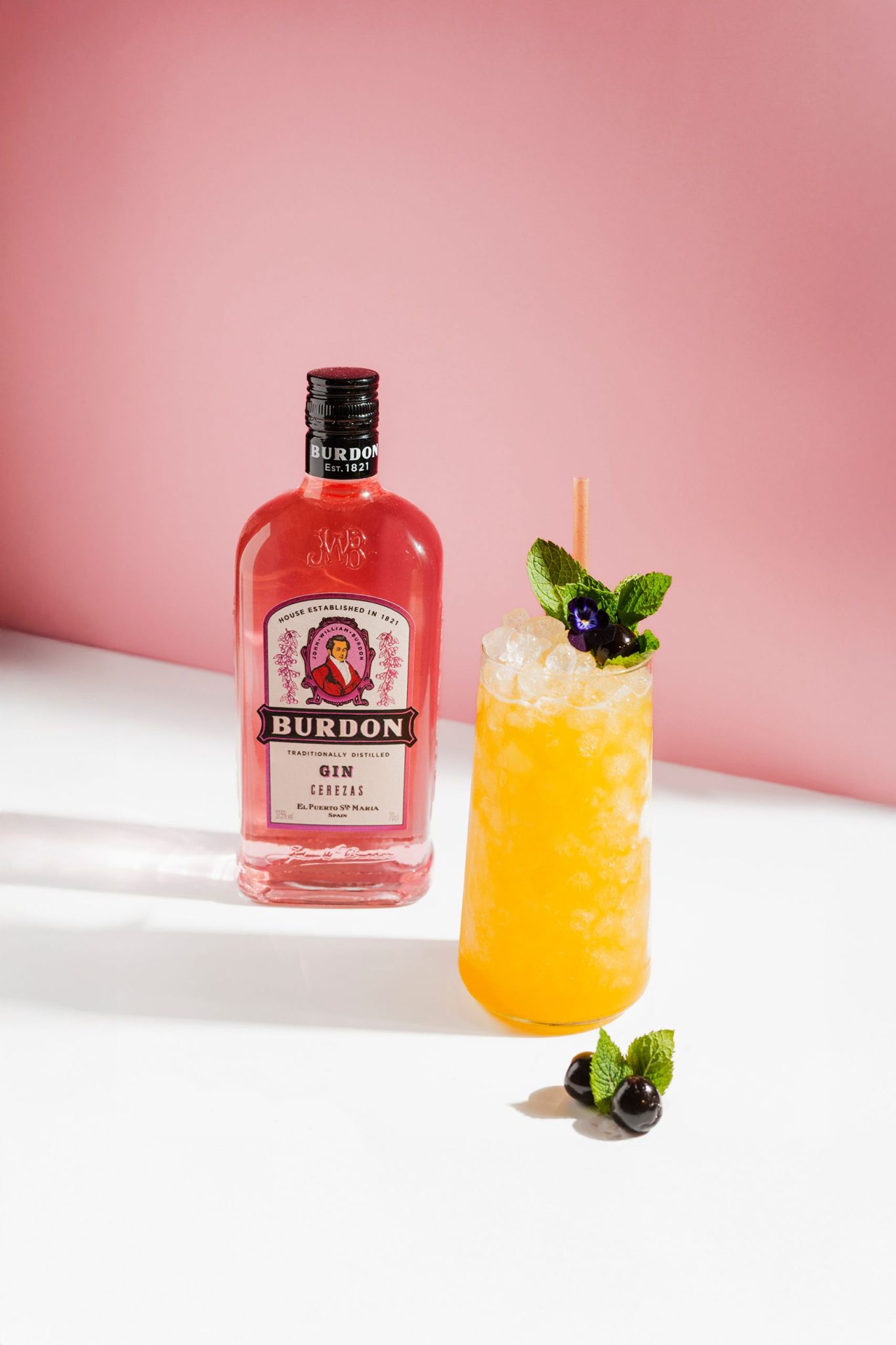 cherry contel gin Burdon